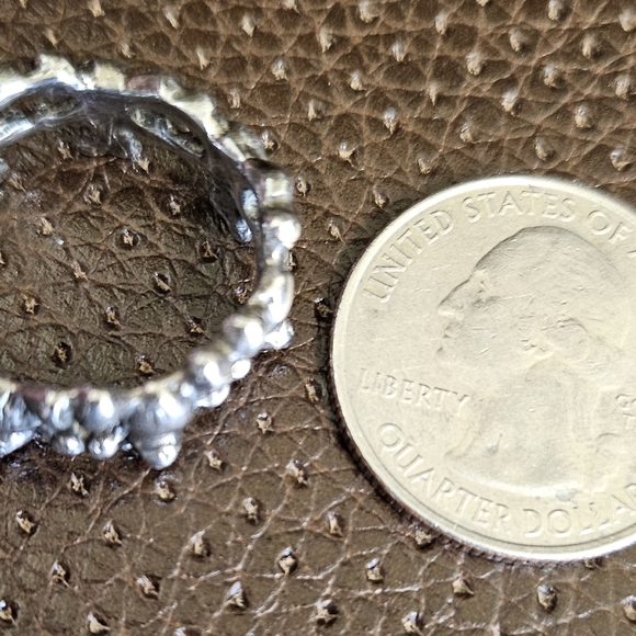 EUC Vintage Silver Teddy Bear Ring - Picture 7 of 11